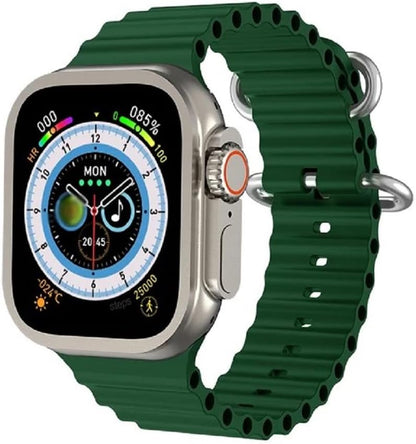 Smartwatch Ultra Pro con 2 Correas (Negro + Verde) - additional image 11