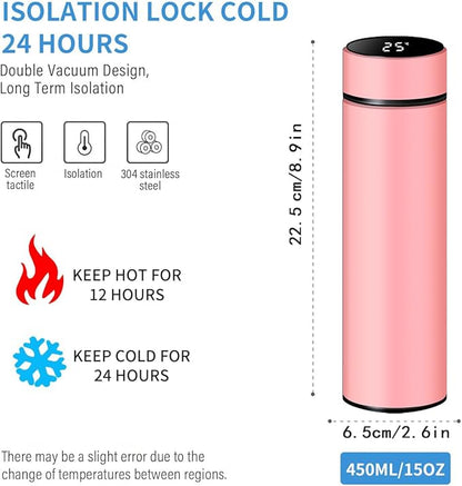 Termo frio y calor con pantalla rosa - additional image 7