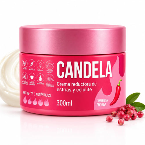 Crema Reductora de Estrías y Celulitis CANDELA