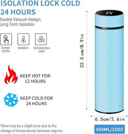 Termo frio y calor con pantalla celeste - additional image 5