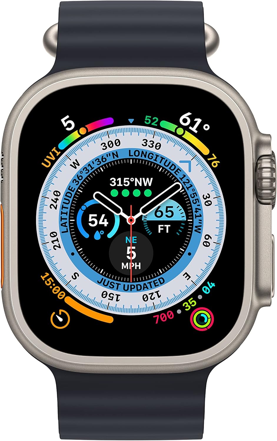 Smartwatch Ultra Pro con 2 Correas (Negro + Naranja) - additional image 12