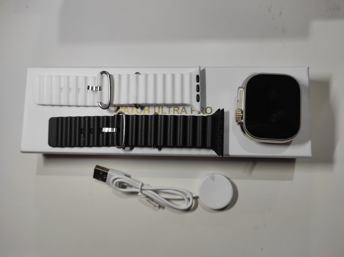 Smartwatch Ultra Pro con 2 Correas (Negro + Blanco) - additional image 4