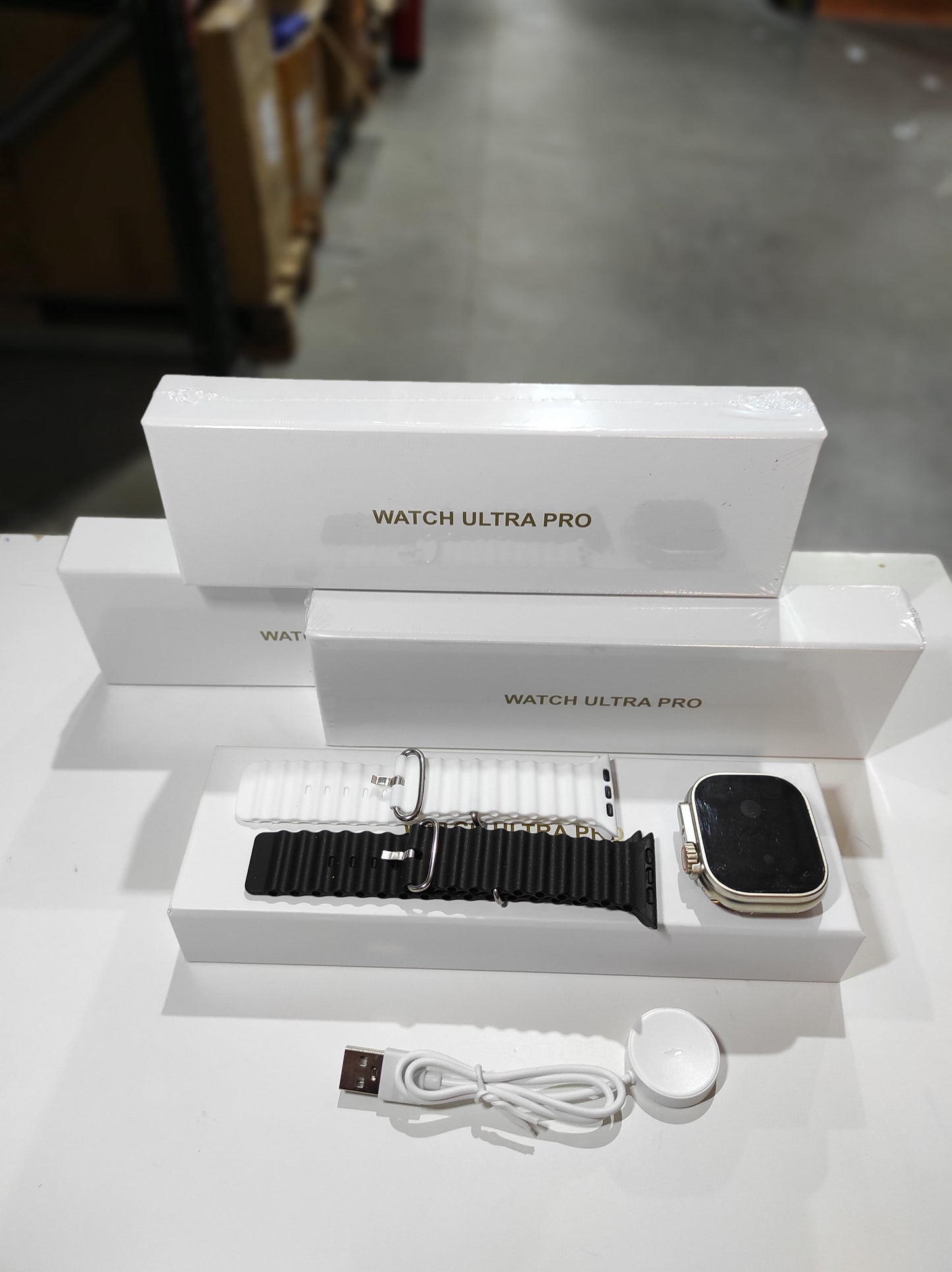 Smartwatch Ultra Pro con 2 Correas (Negro + Blanco) - additional image 5