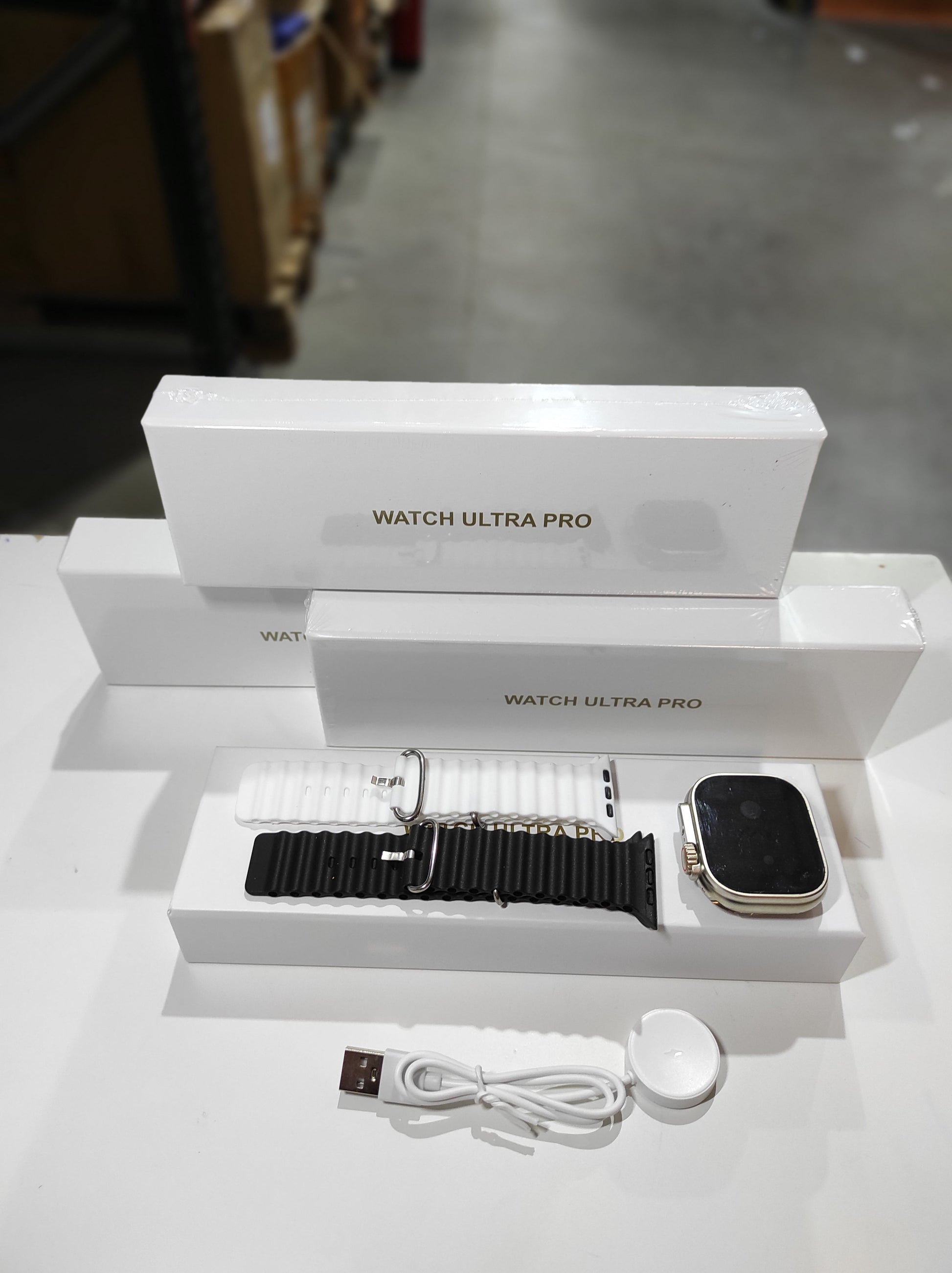 Smartwatch Ultra Pro con 2 Correas (Negro + Blanco) - additional image 5