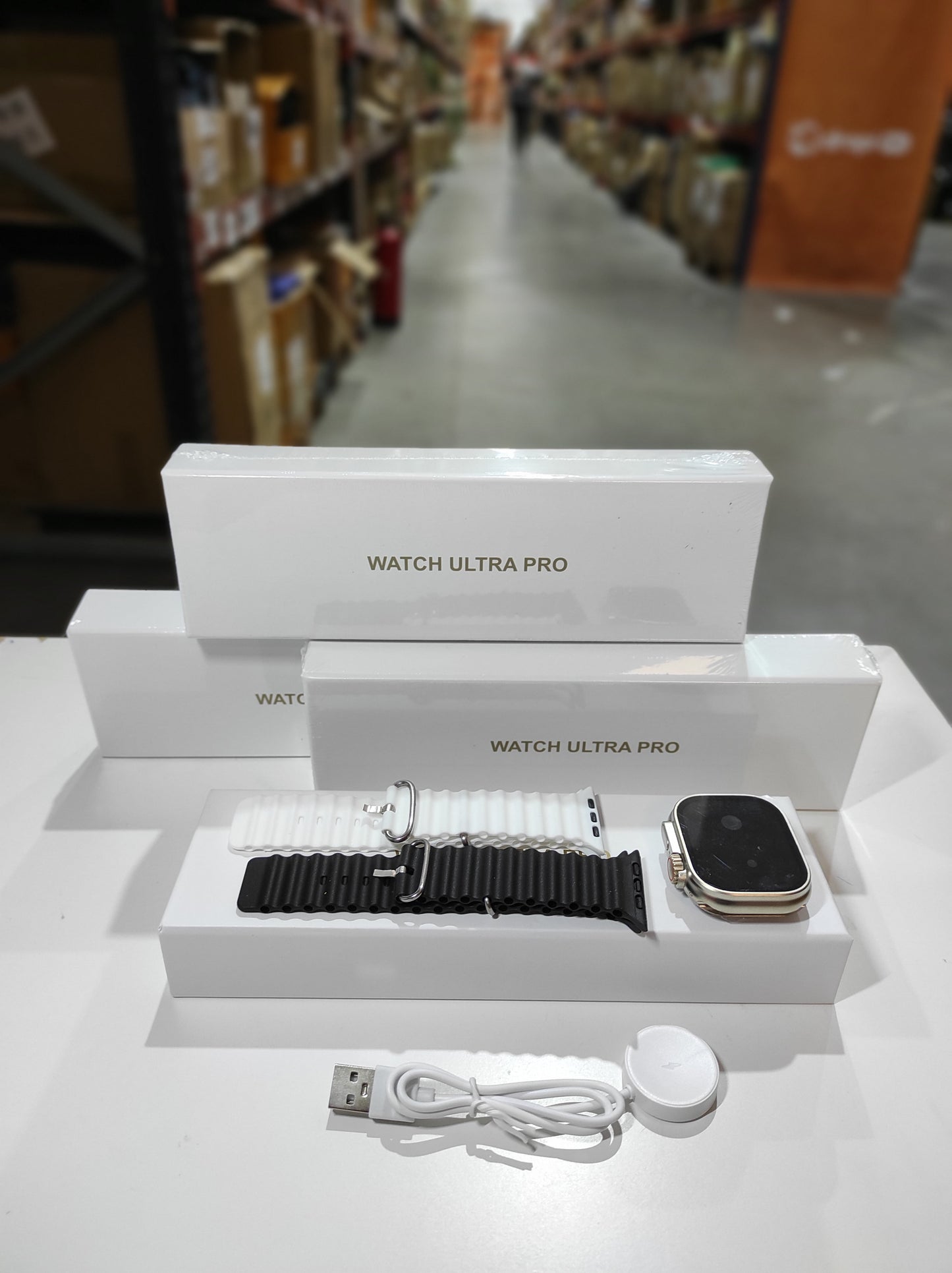 Smartwatch Ultra Pro con 2 Correas (Negro + Blanco) - additional image 6