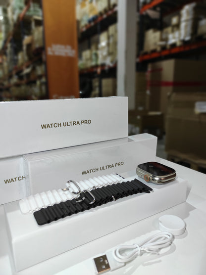 Smartwatch Ultra Pro con 2 Correas (Negro + Blanco) - additional image 7