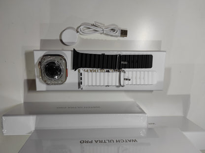 Smartwatch Ultra Pro con 2 Correas (Negro + Blanco) - additional image 10