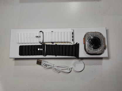 Smartwatch Ultra Pro con 2 Correas (Negro + Blanco) - additional image 11
