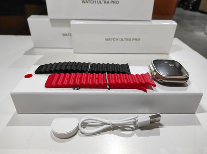 Smartwatch Ultra Pro con 2 Correas (Negro + Rojo) - additional image 5