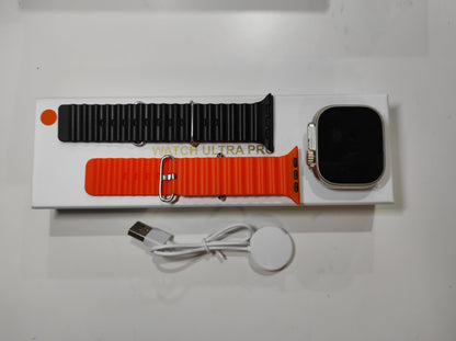 Smartwatch Ultra Pro con 2 Correas (Negro + Naranja) - additional image 7