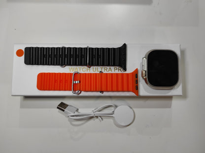 Smartwatch Ultra Pro con 2 Correas (Negro + Naranja) - additional image 8