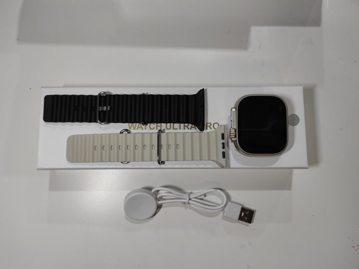 Smartwatch Ultra Pro con 2 Correas (Negro + Gris) - additional image 7