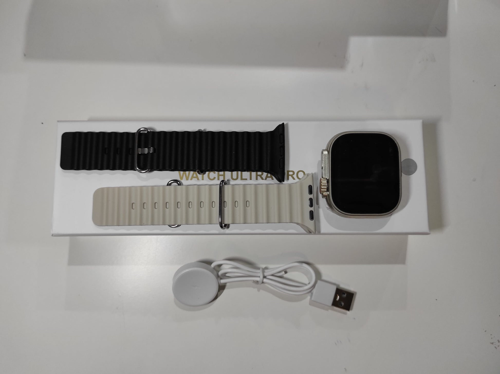 Smartwatch Ultra Pro con 2 Correas (Negro + Gris) - additional image 7