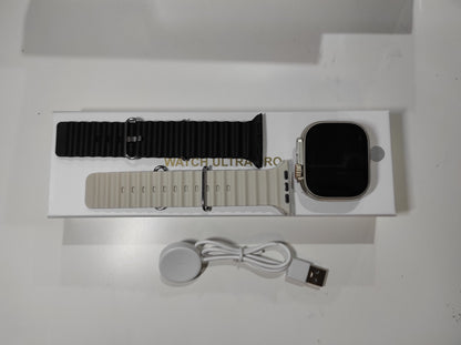 Smartwatch Ultra Pro con 2 Correas (Negro + Gris) - additional image 7