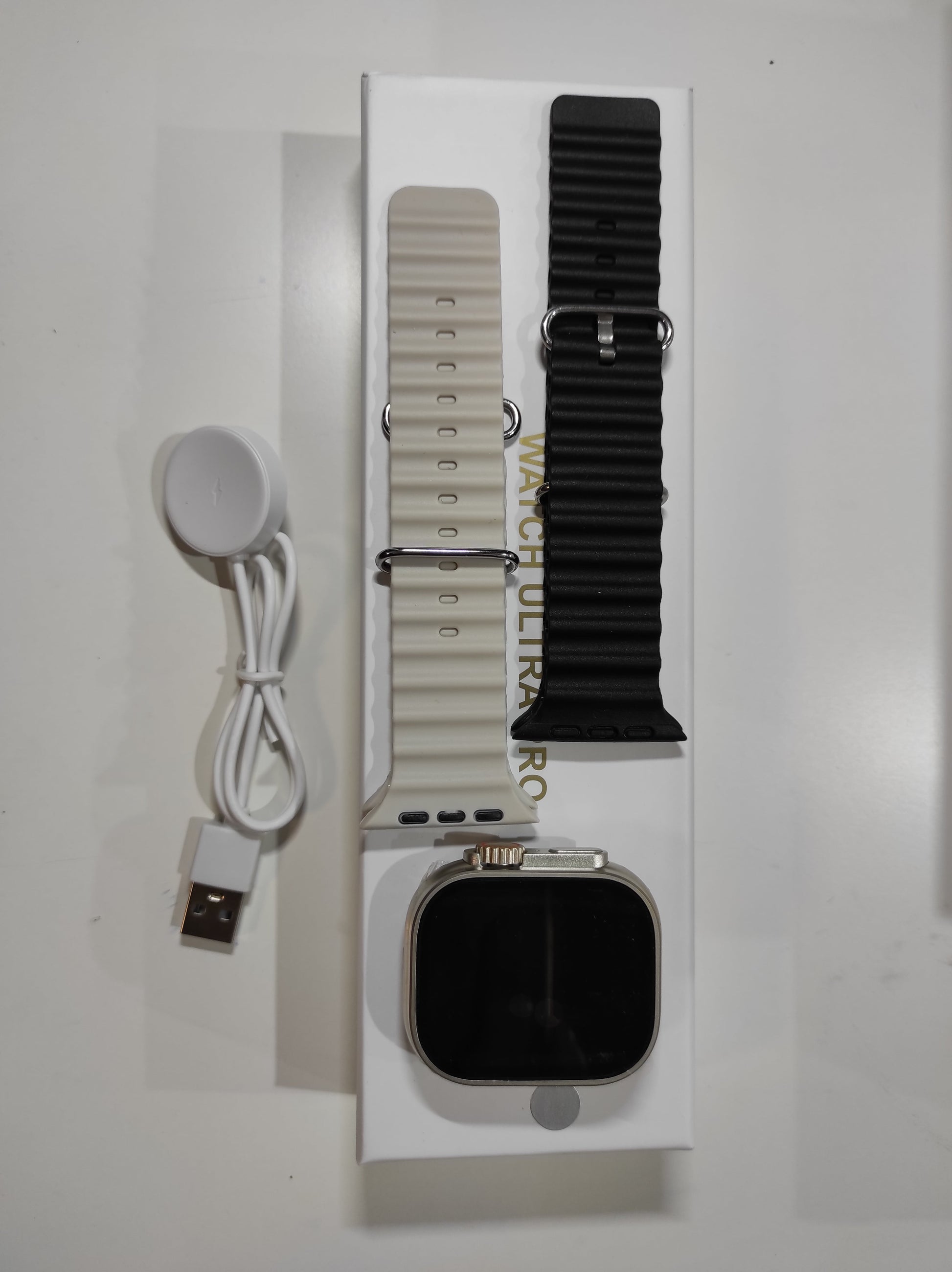 Smartwatch Ultra Pro con 2 Correas (Negro + Gris) - additional image 1