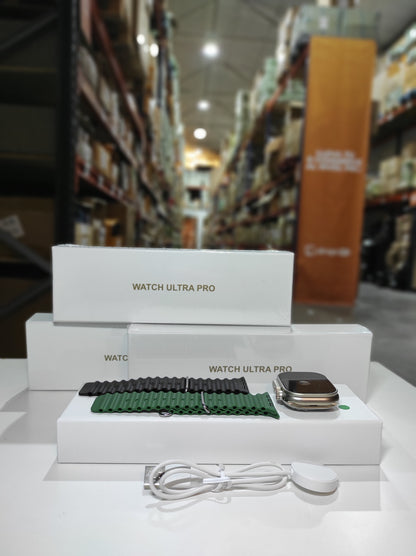 Smartwatch Ultra Pro con 2 Correas (Negro + Verde) - additional image 3