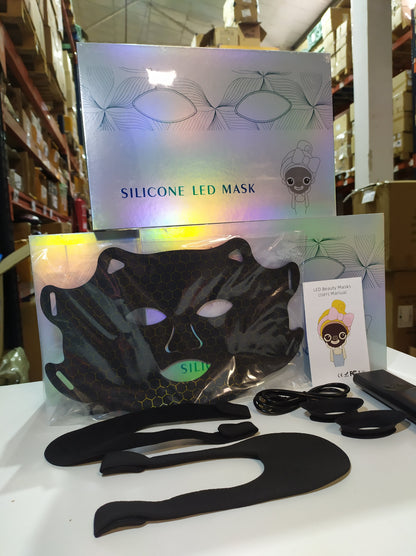 Máscara facial LED con Terapia de Luz Roja para la Cara y la Piel - additional image 12