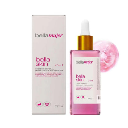 Bella Skin 3 en 1 – Loción Corporal Hidratante y Aclarante