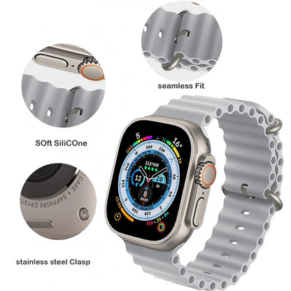 Smartwatch Ultra Pro con 2 Correas (Negro + Gris) - additional image 11